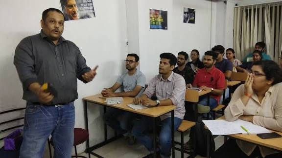 A class from Ankit's earlier teaching work at a previous coaching institute
