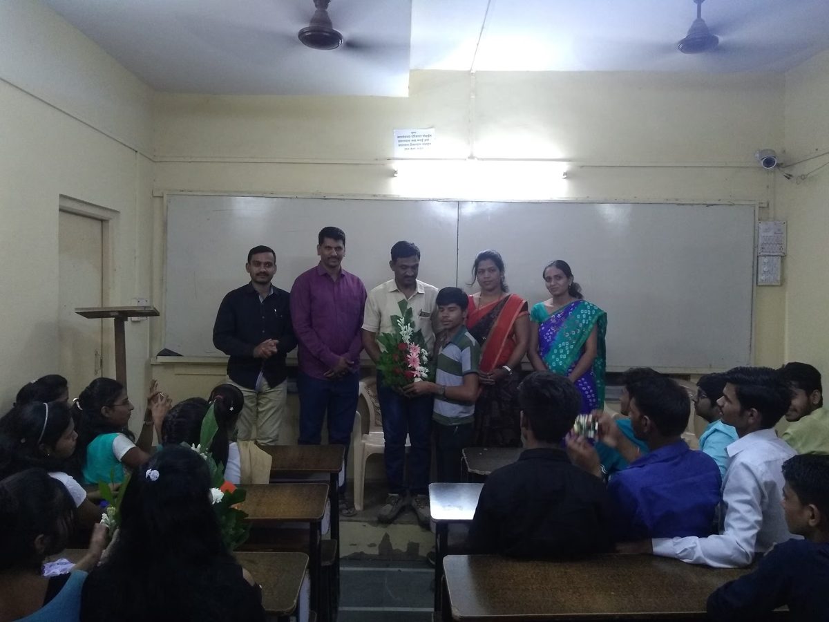 An event from Ankit's earlier teaching work at a previous coaching institute